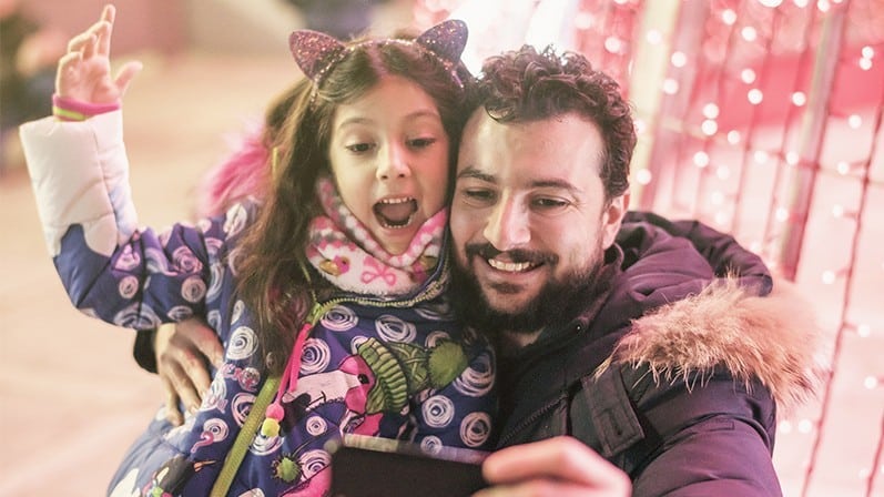 Village at Griesbach Hosts Lumiere: Light Up Your Heart