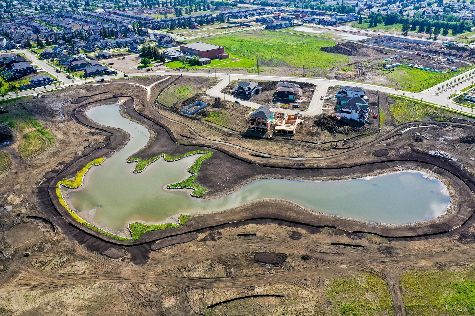Visit Griesbach’s Newest Amenity: Maple Leaf Pond